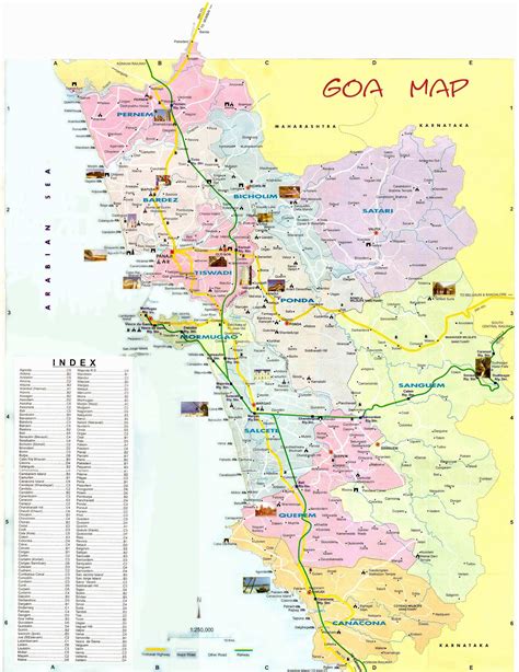 goa map